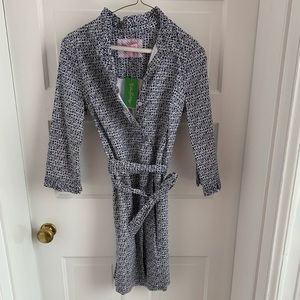 Brinkley Lily Pulitzer Shirtdress logo w belt